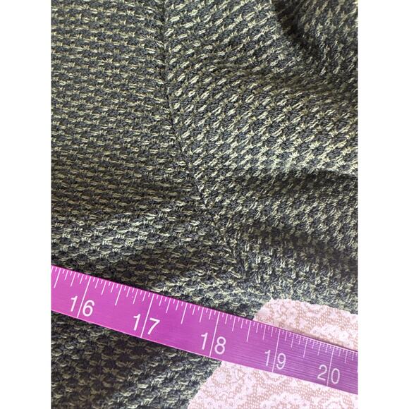 St. John Collection Classic Green Tweed Knit Blazer Size 6 - Picture 6 of 7